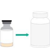 image of iv vial and pill container